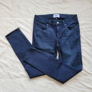 Anthropologie Dark Wash Skinny Jeans - Deep Indigo